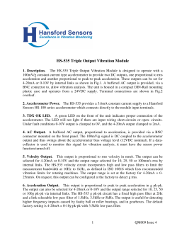 HS-535 Triple Output Vibration Module