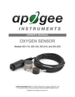 SO-110 - Apogee Instruments