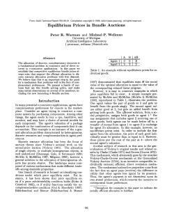 Equilibrium Prices in Bundle Auctions