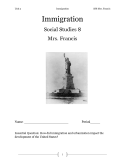 Old Immigrants - Sewanhaka Central High School District