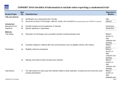 Checklist S1.