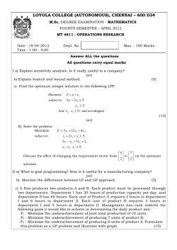 mt 4811 - operations research