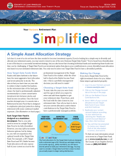 A Simple Asset Allocation Strategy