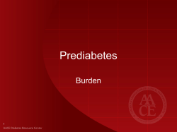 Prevalence of Diabetes and Prediabetes in the United States