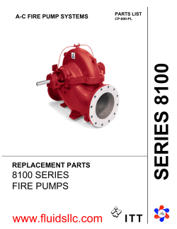 ac fire pump systems parts list