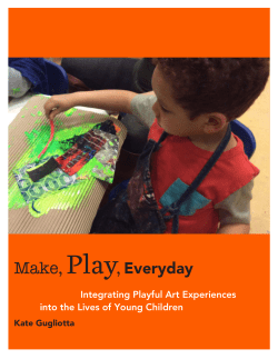 Make,Play,Everyday - Gillen Brewer School