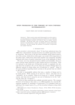 Open problems in the theory of non