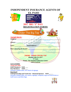 2017 COMPANY REGISTRATION FORMS