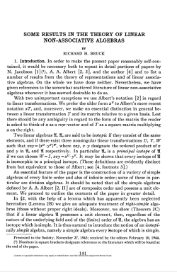some results in the theory of linear non