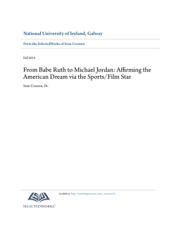 From Babe Ruth to Michael Jordan: Affirming the