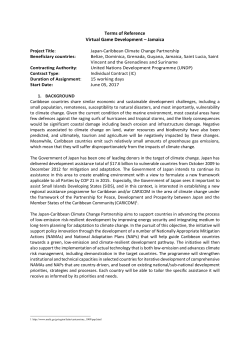 Terms of Reference Virtual Game Development &ndash; Jamaica