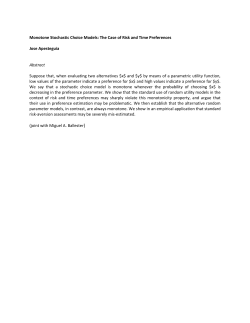 Monotone Stochastic Choice Models: The Case of