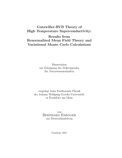 Gutzwiller-RVB Theory of High Temperature Superconductivity