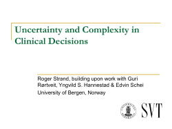 Mapping of Uncertainty and Ignorance