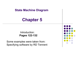State Machine Diagram Intro