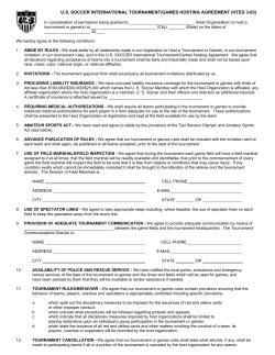 us soccer international tournament/games hosting agreement (hted