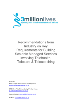 Health and social care providers considering the