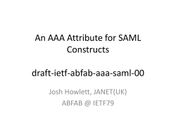 An AAA Attribute for SAML Constructs draft-ietf-abfab-aaa-saml-00