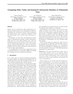 Computing Dehn Twists and Geometric Intersection Numbers in