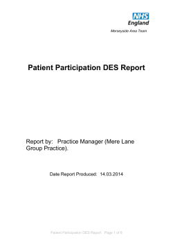 There are a number of key steps (mainly annual) to