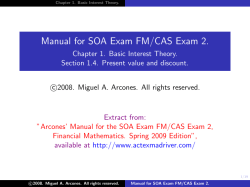 Manual for SOA Exam FM/CAS Exam 2.