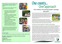 children and young people`s strategy 2012-2017