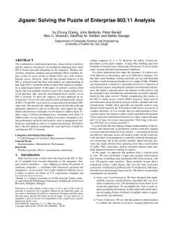 Jigsaw: Solving the Puzzle of Enterprise 802.11 Analysis