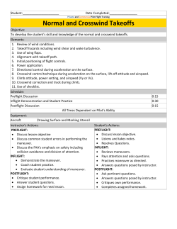 Private Pilot Flight Training