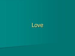 Love - i-35 church of Christ