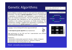 Genetic Algorithms