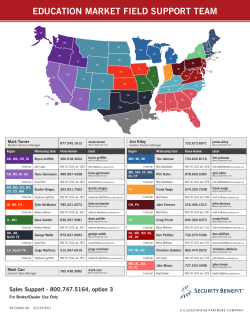education market field support team