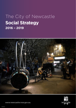 The City of Newcastle Social Strategy