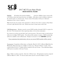 2017 SCI Team State Finals - Scholastic Chess of Indiana