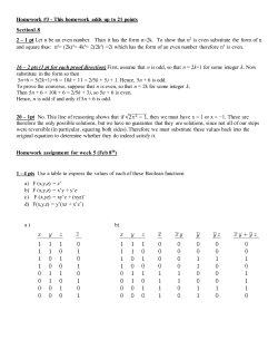 Homework #3 - This homework adds up to 21 points Section1.8 2