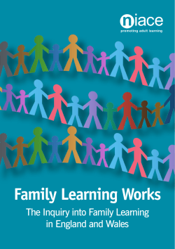 Family Learning Works