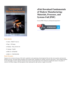 ePub Fundamentals of Modern
