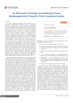 An Alternative Strategy for Reducing Tissue