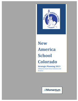 Strategic Theme One: Educational Model