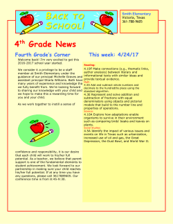 This Week`s Highlights