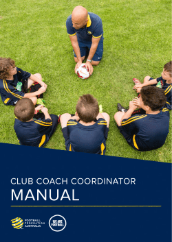 Final Club Coach Coordinator Manual