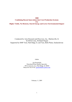 2008 Combining Recent Innovations into Corn