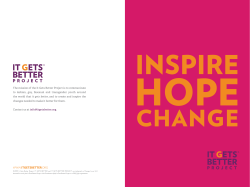 a brochure