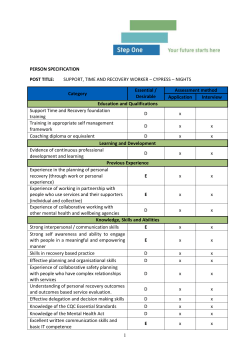 community care trust (south devon) ltd - Step One