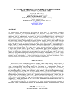 Stereo matching between satellite images to restitute 3D