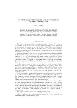 ON WEIHRAUCH REDUCIBILITY AND