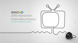 2015 Interactive Video Benchmarks