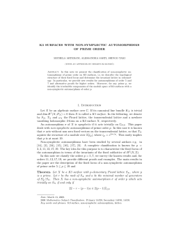 K3 SURFACES WITH NON-SYMPLECTIC AUTOMORPHISMS OF