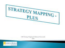 strategy mapping - University of Michigan | Business Intelligence