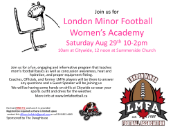 LMFA 2015 women academy