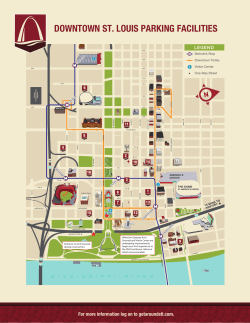 DOWNTOWN ST. LOUIS PARKING FACILITIES